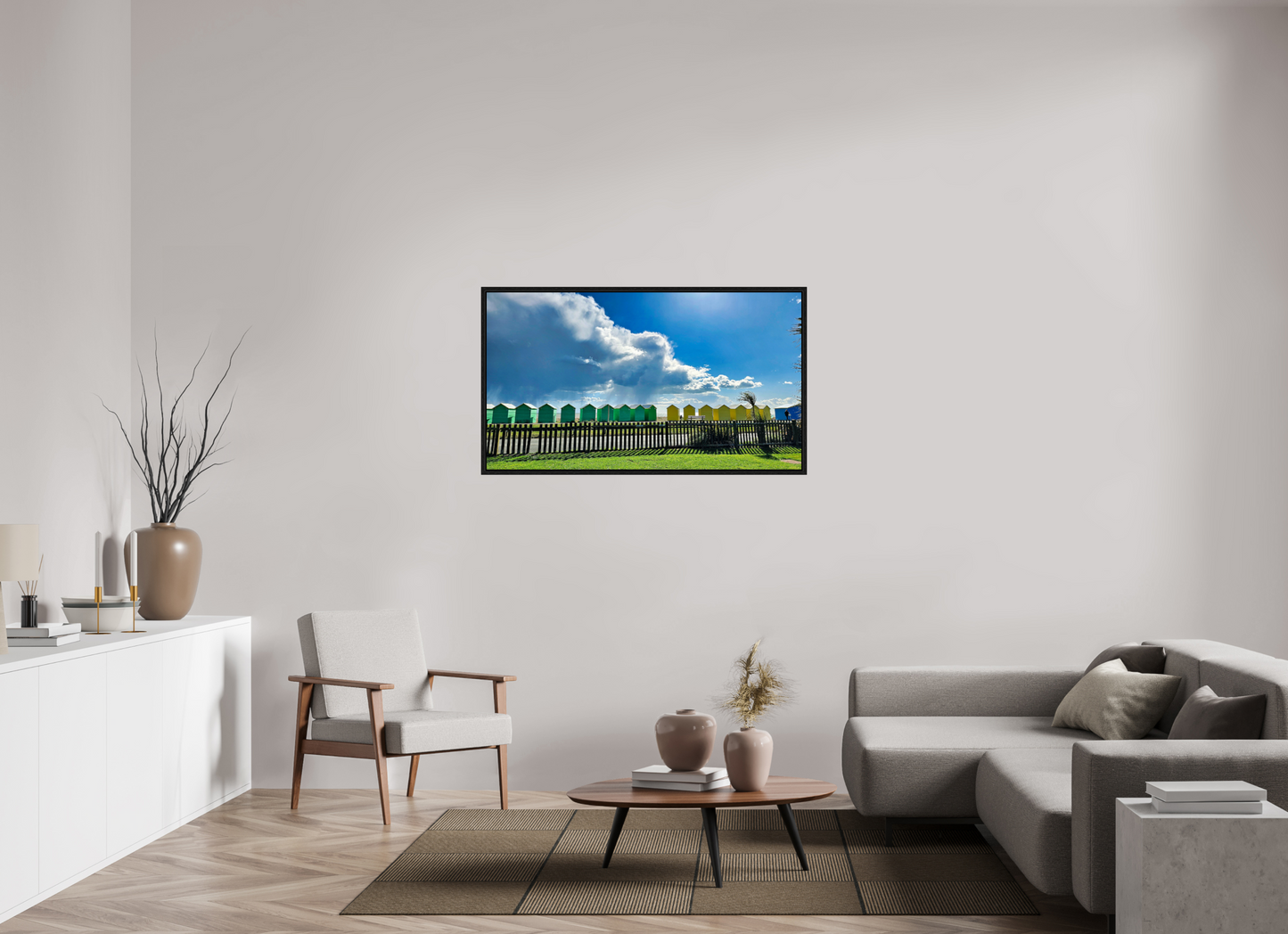128 x 72 cm, Floater Frame Littlehampton