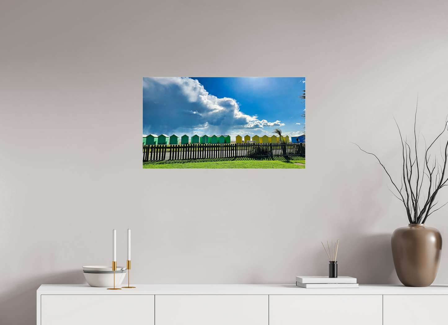 80 x 45 cm, Photo Print Under Acrylic Glass Littlehampton